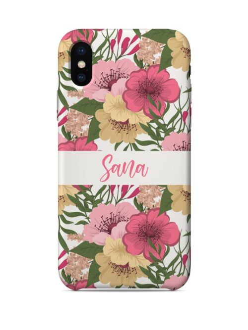 Customized Name Printed Mobile Cover 01