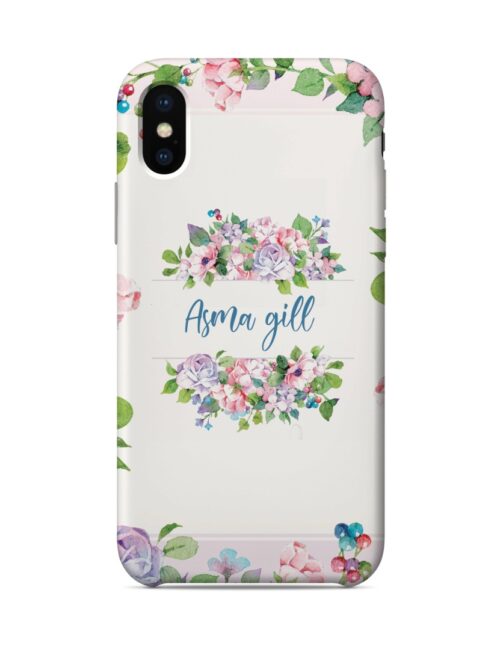 Customized Name Printed Mobile Cover 02