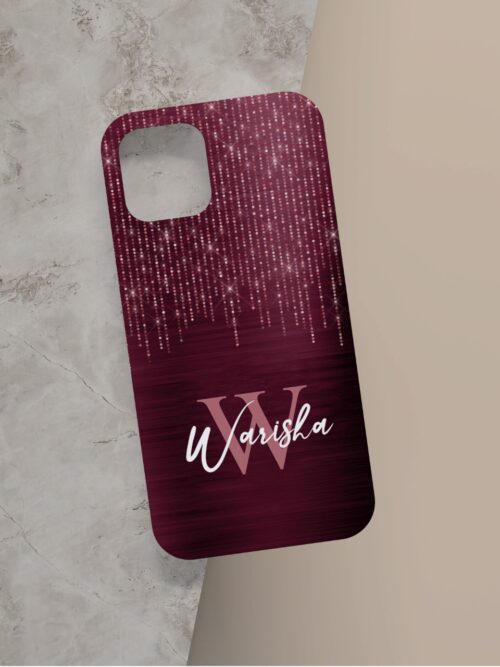 Customized Name Printed Mobile Cover 40