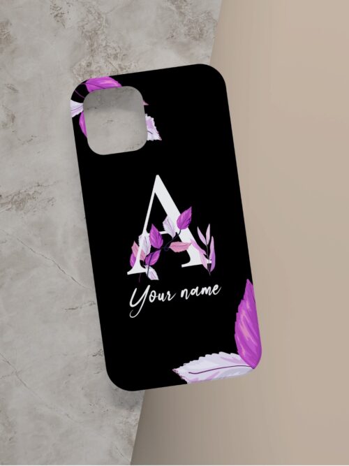 Customized Name Printed Mobile Cover 43