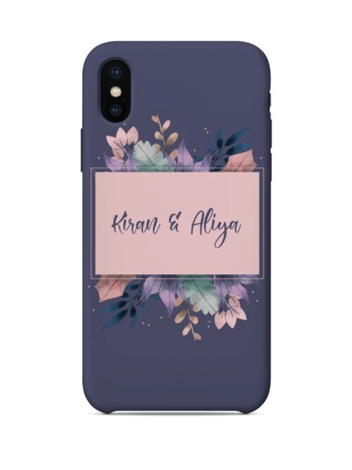 Customized Name Printed Mobile Cover 08