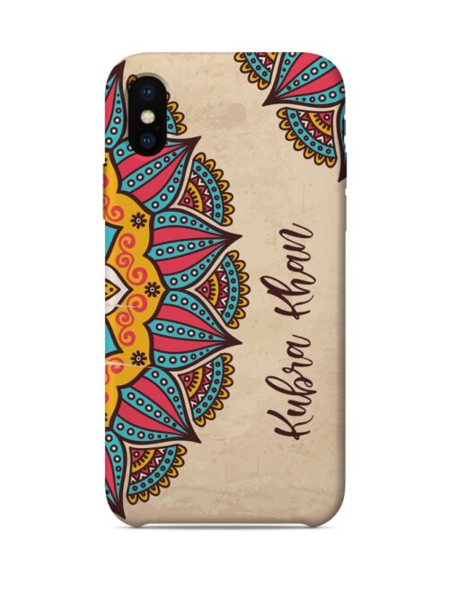 Customized Name Printed Mobile Cover 09