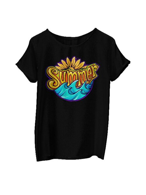 Summer Modern Tropical Design T-Shirt