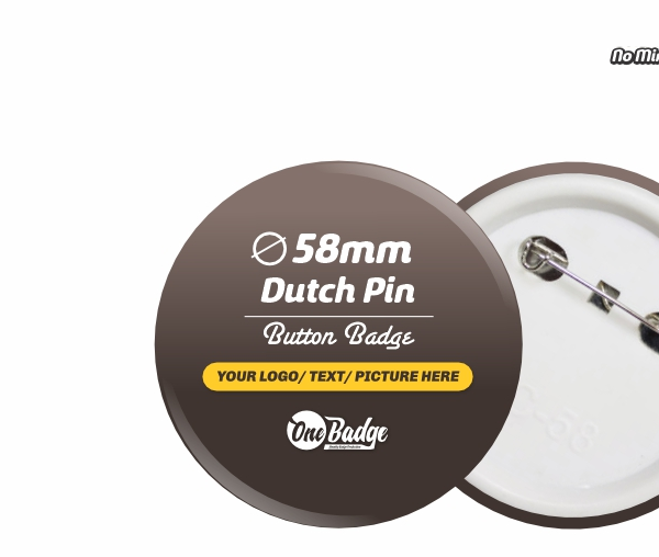 Round Pin Button