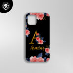 Mobile Cover Print Your Name and Your Name Alphabet